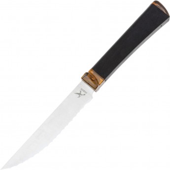 Нож для стейка ONTARIO AGILITE STEAK KNIFE клинок 114 мм, сталь 14C28N серрейтор рукоять кратон Нож для стейка ONTARIO AGILITE STEAK KNIFE клинок 114 мм, сталь 14C28N серрейтор рукоять кратон
