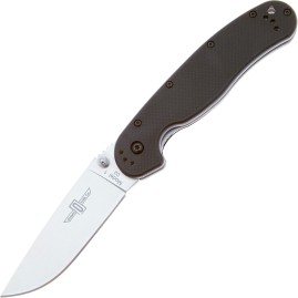Нож складной ONTARIO RAT 1 ON8867 клинок D2 черная нейлоновая рукоять