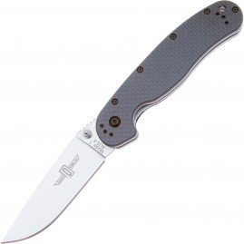 Нож складной ONTARIO RAT 1 ON8886CF клинок AUS8 черная рукоять